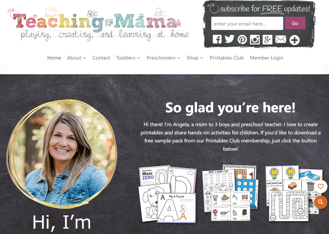 teachingmamaのサイトトップ