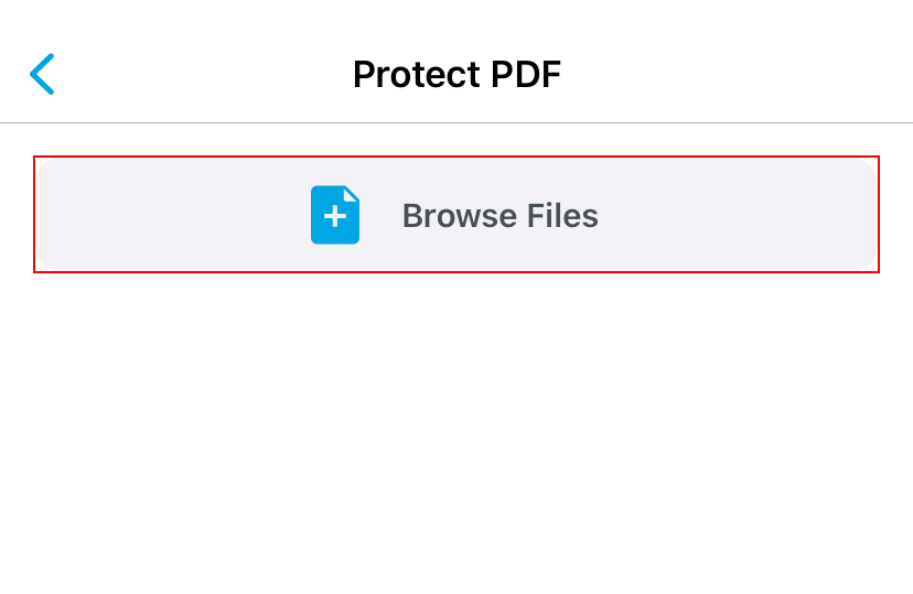 Browse fileボタンを押す