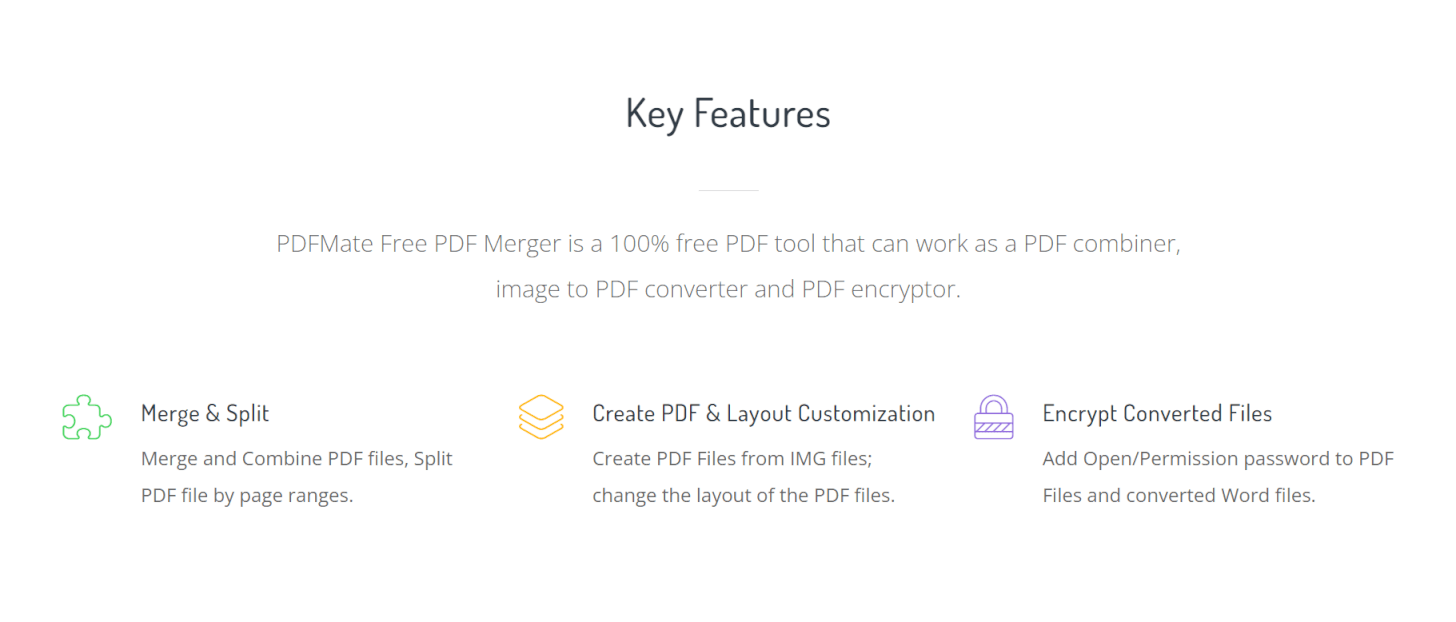 PDFMate Free PDF Mergerは無料