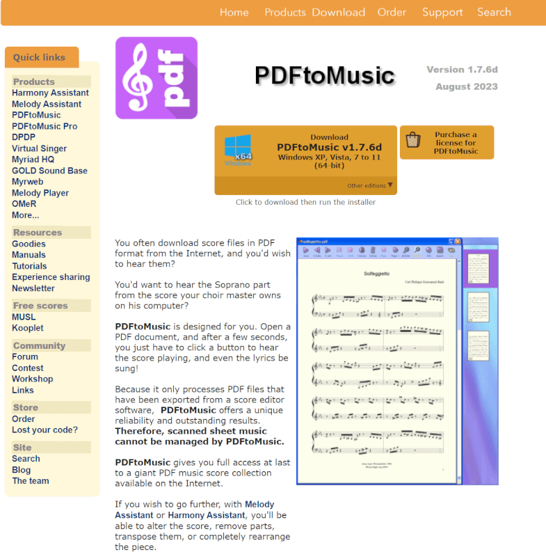 PDFtoMusicについて